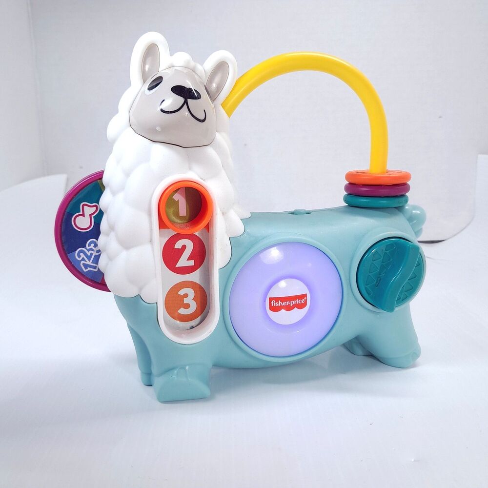 Fisher Price Linkimals 123 Activity Llama Interactive Learning Toy Lights Sounds
